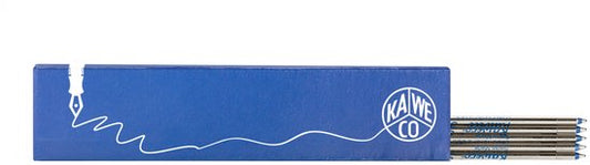 Kaweco - Schrijfwarenset - Cadeauset - Vintage Blik - Vulpen met Clip Mint Penpunt Fine - Balpen Mint - Etui Mint - 2 Doosjes Inkt