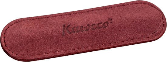 Kaweco - Velours pouch ECO Sport - Burgundy - with print - 1 pen