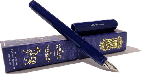 Ferris Wheel - Vulpen - The Carousel Fountain Pen - FINE - After Hours - navy