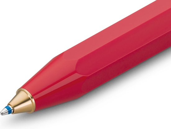 Kaweco - Balpen - Classic Sport - Rood - Met doosje Balpenvullingen MEDIUM Blauw