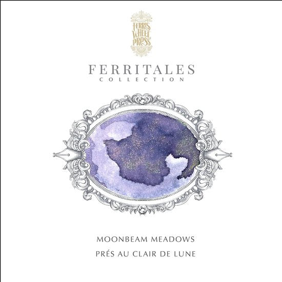 Ferris Wheel Press - schrijfinkt - klein flesje 10cc - FerriTales | Bestiary Series - Moonbeam Meadows Ink 10ml