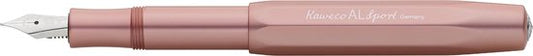 Kaweco Cadeauset Vulpen AL Sport Rose Gold Vulpen in vintage blik - Breed