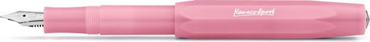 Kaweco - Vulpen - FROSTED SPORT BLUSH Fountain Pen - Fine - Doosje Vullingen