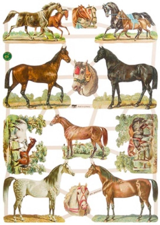 Poëzieplaatjes - 10 vellen - plaatjes - hobby - creatief - decoupage - knutselen - scrapboek