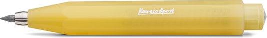 Kaweco - Vulpotlood 3,2 - Frosted Sport - Sweet Banana - Met doosje vullingen Zwart - Doosje vullingen 3 kleur