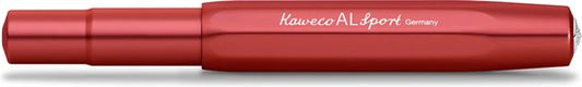 Kaweco Cadeauset - Vulpen - ALUMINIUM SPORT - RED - Extra Fine - Vintage blikje - Extra Doosje Vullingen
