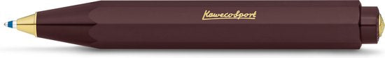 Kaweco - Balpen - Classic Sport - Aubergine - Met doosje Balpenvullingen MEDIUM Zwart