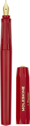 Moleskine X Kaweco Vulpen, Medium, Rood