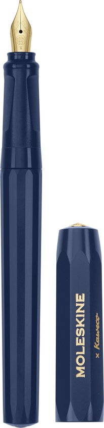 Moleskine X Kaweco Vulpen, Medium, Blauw