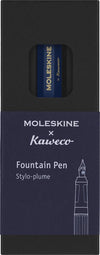Moleskine X Kaweco Vulpen, Medium, Blauw