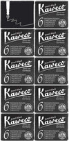 Kaweco Vulpen vullingen Zwart, Pearl Black, 10 doosjes