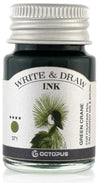 Octopus Write and Draw Ink Set RIVER, watervaste inkt voor schrijven en tekenen, kalligrafie inkt, lichtechte tekeninkt voor vulpen, glaspen, penseel, 6 x 10 ml