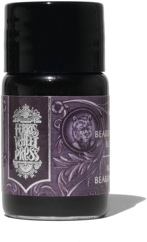 Ferris Wheel Press - schrijfinkt - klein flesje 10cc - FerriTales | Everyday Collection | Bearrington Black Ink 10ml