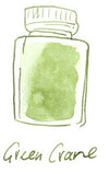Octopus - Art Material - Glaspen Blauw - 2 Potjes inkt 10ml - Red Turtle - Green Crane