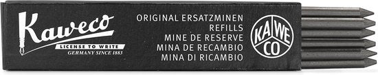 Kaweco - Vulpotlood 3,2 - Frosted Sport - Soft Mandarin - Met doosje vullingen Zwart - Doosje vullingen 3 kleur