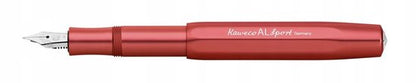 Kaweco - Aluminium SPORT - Vulpen - Rood - Fine