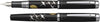 Platinum - Procyon Luster - Maki-E - Cranes over Moon - Black Mist - Fountain Pen - in giftbox - Penpunt: Medium - modern Japans ontwerp - Slip & Seal Mechanisme
