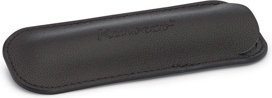 Kaweco - Cadeauset - 5delig - Vulpen Breed (B) - Sport Classic Rood - 8 Shape Clip Gold - etui Leer Zwart - Twister patronen - Doosje vullingen