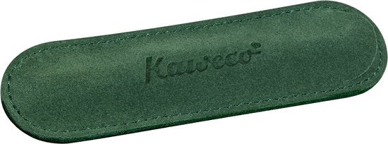 Kaweco - etui - Velours pouch ECO Sport - Green - with print - 1 pen