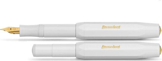 Kaweco Classic Sport - Vulpen - Fine punt - Wit