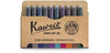 Kaweco - Ink bottle en Standaard Converter - Caramel Brown - potje vulpeninkt - Bruine originele Kaweco-inkt in 50 ml glas - Converter met bruine achterkant - doosje 10 patronen