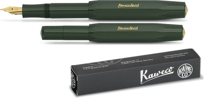 Kaweco Cadeauset (5delig) Vulpen Sport Classic Green Fountain Pen - Medium