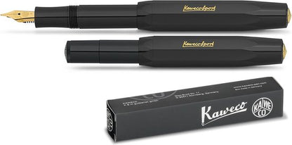 Kaweco Classic Sport - Vulpen - Medium punt - Zwart