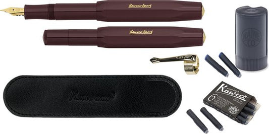Kaweco Cadeauset (5delig) Sport Classic Burgundy  - Fine