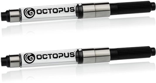 Octopus - 2 stuks - Converter - Zuigerconverter voor vulpen - standaard converter met een opening van 2,6 mm