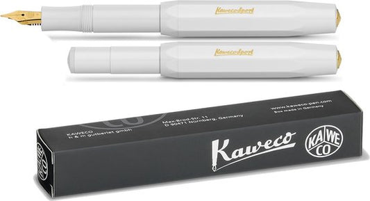 Kaweco Classic Sport - Vulpen - Extra Fine punt - Wit