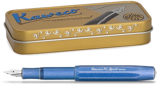 Kaweco - Vulpen - Sport Aluminium "Stone Washed" Blue - Medium