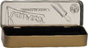 Kaweco - Vulpen Perkeo INFRARED - MEDIUM - Tin Box long - Clip Silver - Dispenser Twist & Out with 8 colours cartridges - doosje zwarte Vulpeninkt