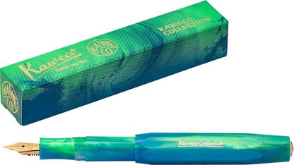 Kaweco COLLECTION - Vulpen - Fountain Pen Marble Ocean - (FINE) F