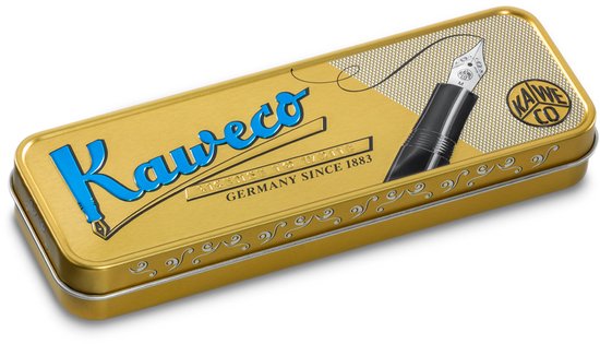 Kaweco - Vulpen - Supra Black - Fine - doosje inkt