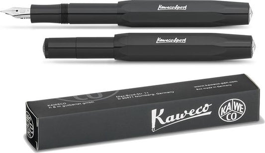 Kaweco Vulpen Sport Skyline Black - MEDIUM
