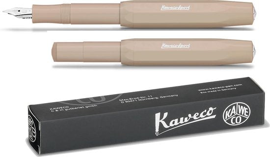 Kaweco Cadeauset (5delig) Sport Skyline Macchiato Fountain Pen - Fine