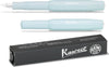 Kaweco - Vulpen (3delig) - Vulpen Sport Skyline Mint Fountain Pen - Extra Breed - Nostalgic Octagonal Clip Chrome -  doosje vullingen