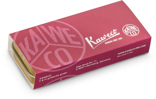 KAWECO - Collection AL Sport VULPEN - BREED - ALUMINIUM - RUBY RED (Limited Edition)