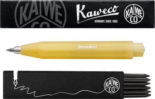 Kaweco - Vulpotlood 3,2 - Frosted Sport - Sweet Banana - Met doosje vullingen