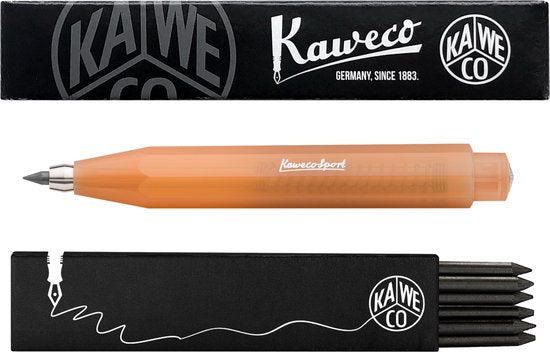 Kaweco - Vulpotlood 3,2 - Frosted Sport - Soft Mandarin - Met doosje vullingen