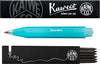 Kaweco - Vulpotlood 3,2 - Frosted Sport - Light Blueberry - Met doosje vullingen