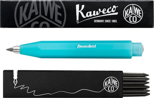 Kaweco - Vulpotlood 3,2 - Frosted Sport - Light Blueberry - Met doosje vullingen