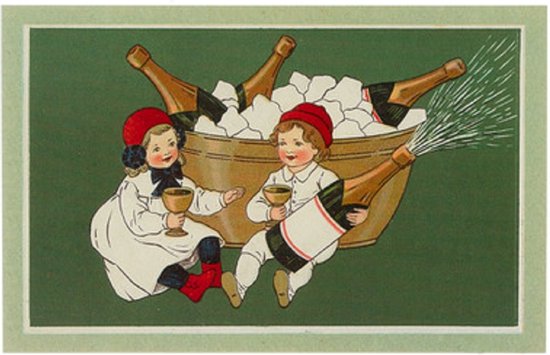 Nostalgische kerstkaarten - 8 stuks - Klassieke Vintage afbeeldingen - Winter - Sneeuw - Feestelijk - Jaarwisseling - Oude Brocante kerstkaarten