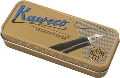 Kaweco AL Sport Stone Washed Blue 1 Vulpen in blikje met vullingen - ExtraFine