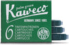 Kaweco Vulpen vullingen 5 doosjes Groen, Palm Groen