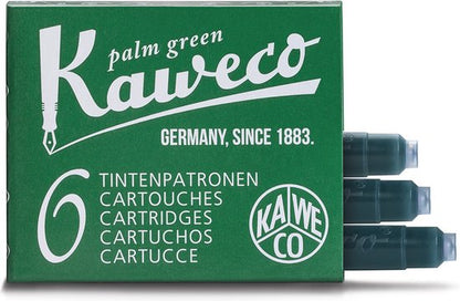 Kaweco Vulpen vullingen 5 doosjes Groen, Palm Groen