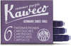 Kaweco Vulpen vullingen Paars, Summer Purple, Aubergine, 6 doosjes