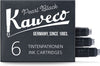 Kaweco - ART SPORT VULPEN - Hickory Brown - bruin-zwart- Extra Fine - Met extra doosje zwarte vullingen