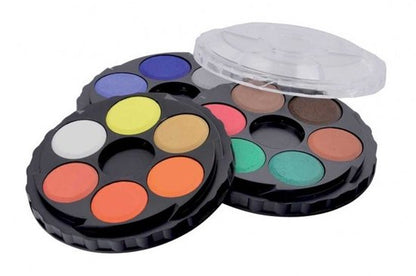 Aquarelverf carrousel 18 kleuren
