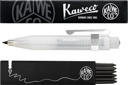 Kaweco - Vulpotlood 3,2 - Frosted Sport - Oktogonal Clip Chrome - Coconut (Natural) - Met doosje vullingen